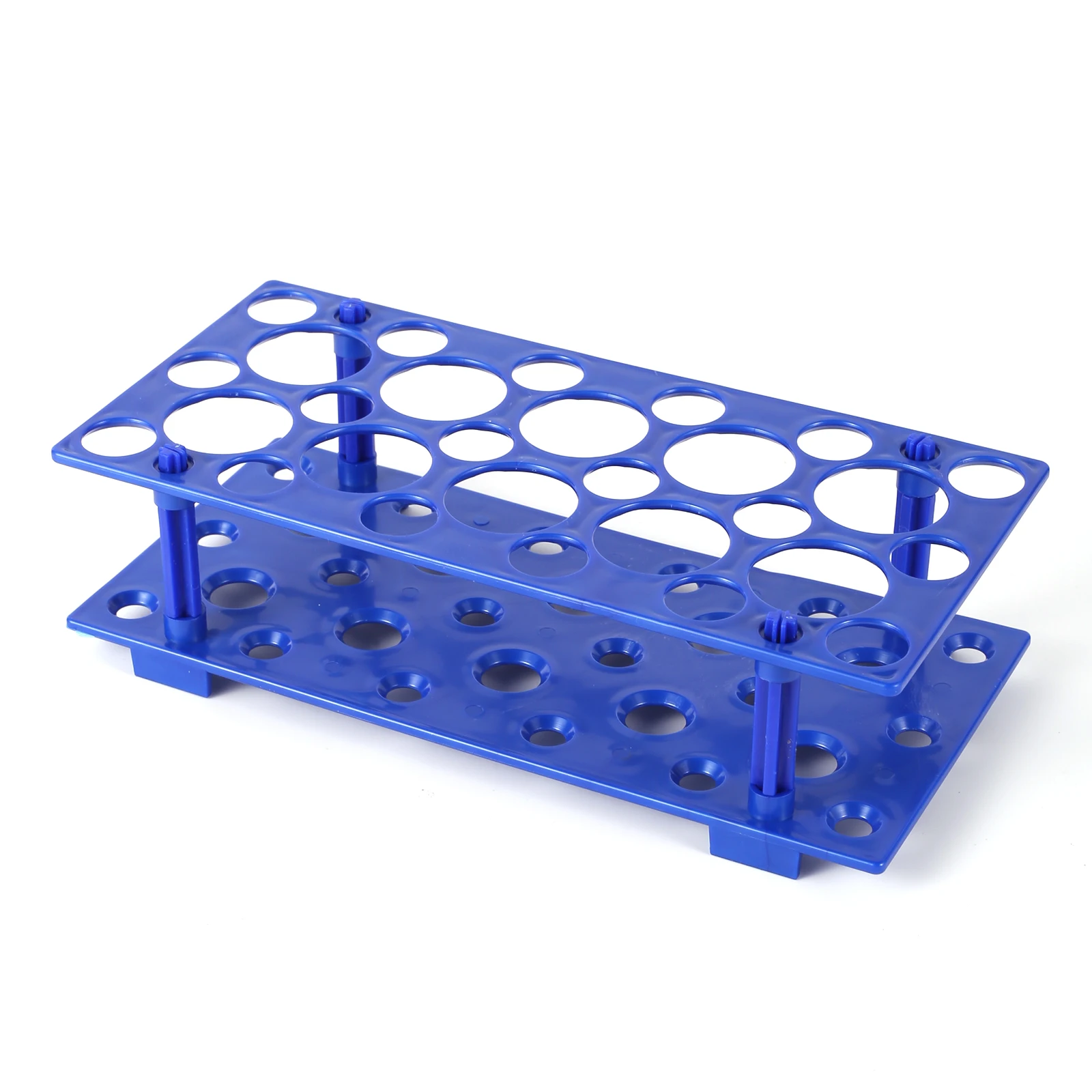 หลอดทดสอบผู้ถือ 28 ซ็อกเก็ต 10/15/50ml Centrifuge Tube Rack ห้องปฏิบัติการหลอดทดสอบพลาสติกผู้ถือขาตั้ง 1 PC