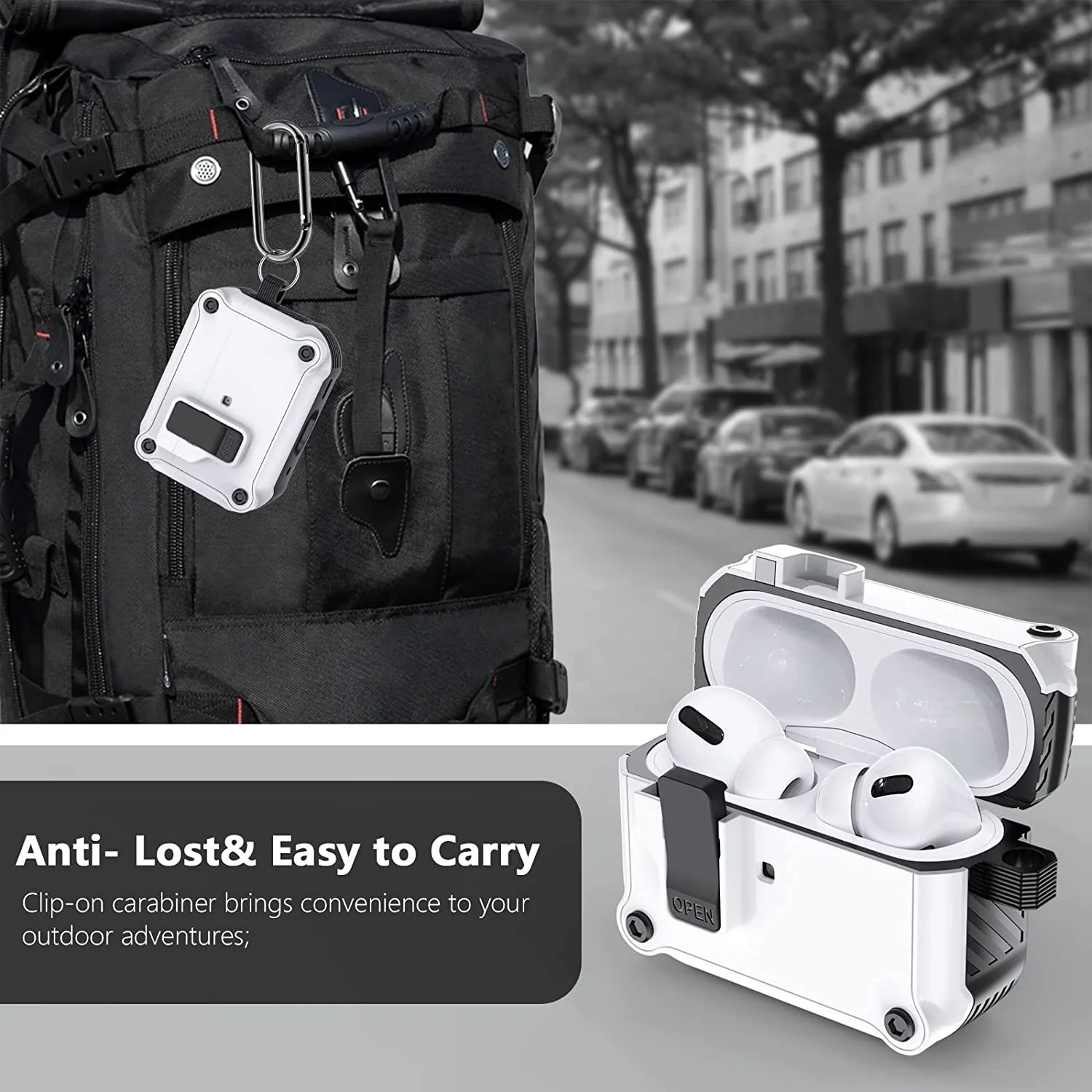 Security Lock Cover for AirPods Pro 3 2025 Case for AirPods Pro2 Pro 2nd 2023 Cases Shockproof Cover For Airpods 4 4th 3 Fundas