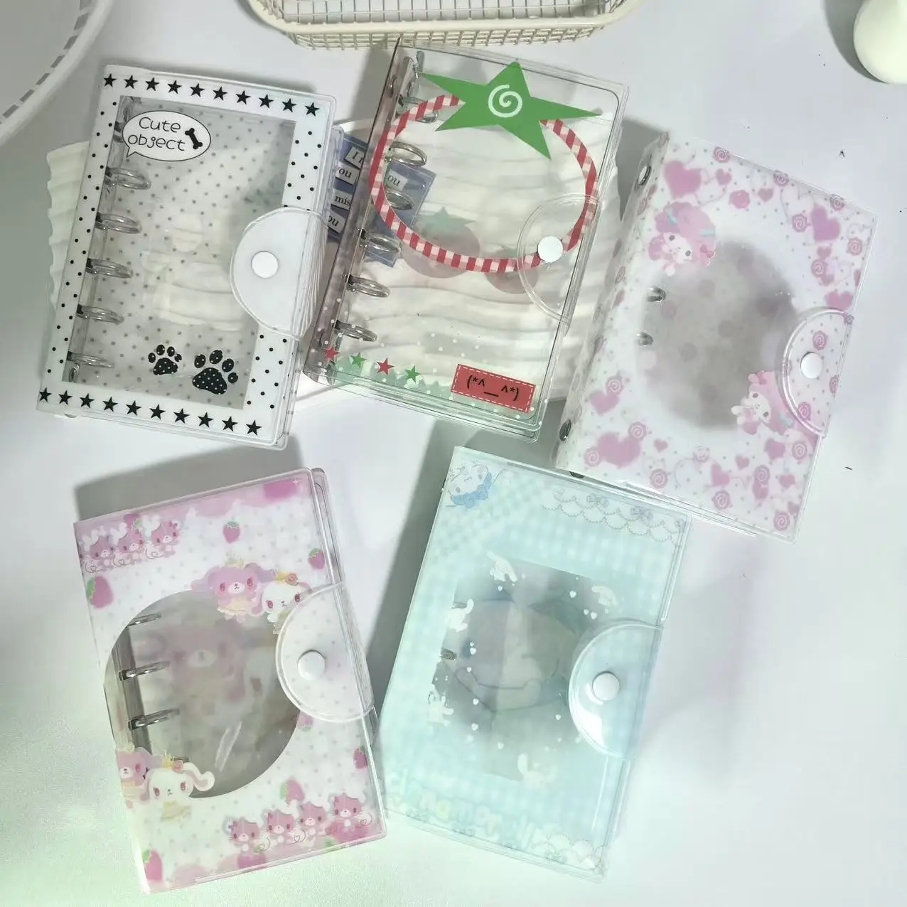 A7 lindo Animal DIY carpeta tarjetas fotográficas recoger libro diario Agenda planificador DIY cubierta álbum papelería