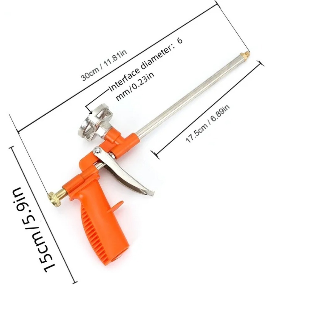 Schaumstoff-Expander-Spritzpistole, schäumende Jet-Klebepistole, Metall-Polyurethan-Trigger-Sprühgerät, Pumpen-Dichtstoff, Kartuschenwerkzeug für die Hausrenovierung