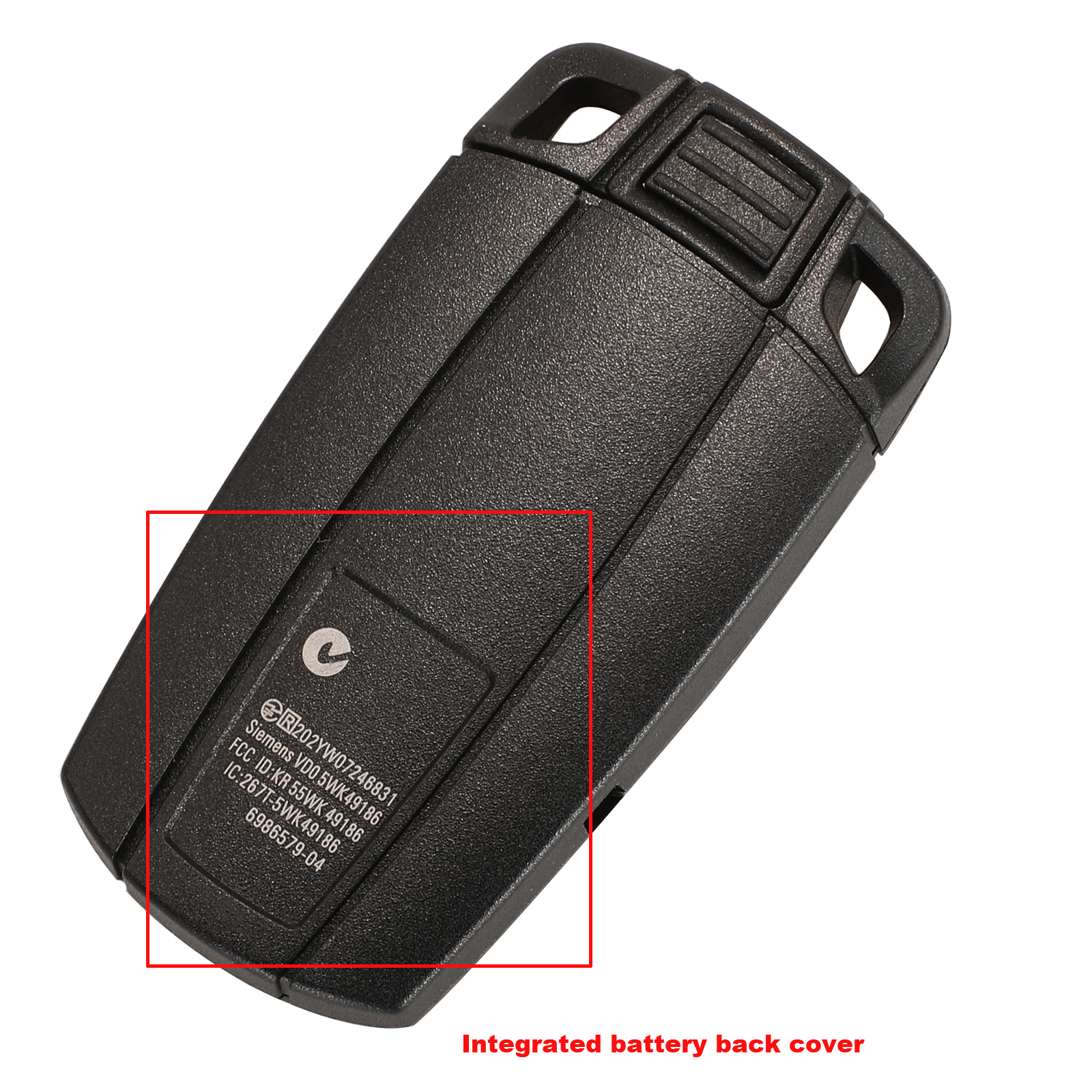 jingyuqin Remote 3 Buttons Car Key Shell Case Smart Blade Fob Case Cover For BMW 1 3 5 6 Series E90 E91 E92 E60