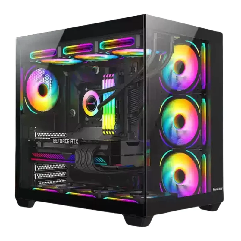 2025 New High-End Custom R7 7800X3D Rtx5080/5090D 32Gb Graphics Card 2TB Ssd Gaming Pc Desktop Computer