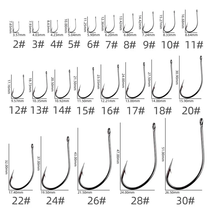 Bộ 50 10 Chiếc Thép Carbon Lưỡi Hiệu Quả Thép Gai Cá Chép Fishhooks Có Lỗ Jig Cá Chép Câu Cá Móc con Sâu Pesca Giải Quyết