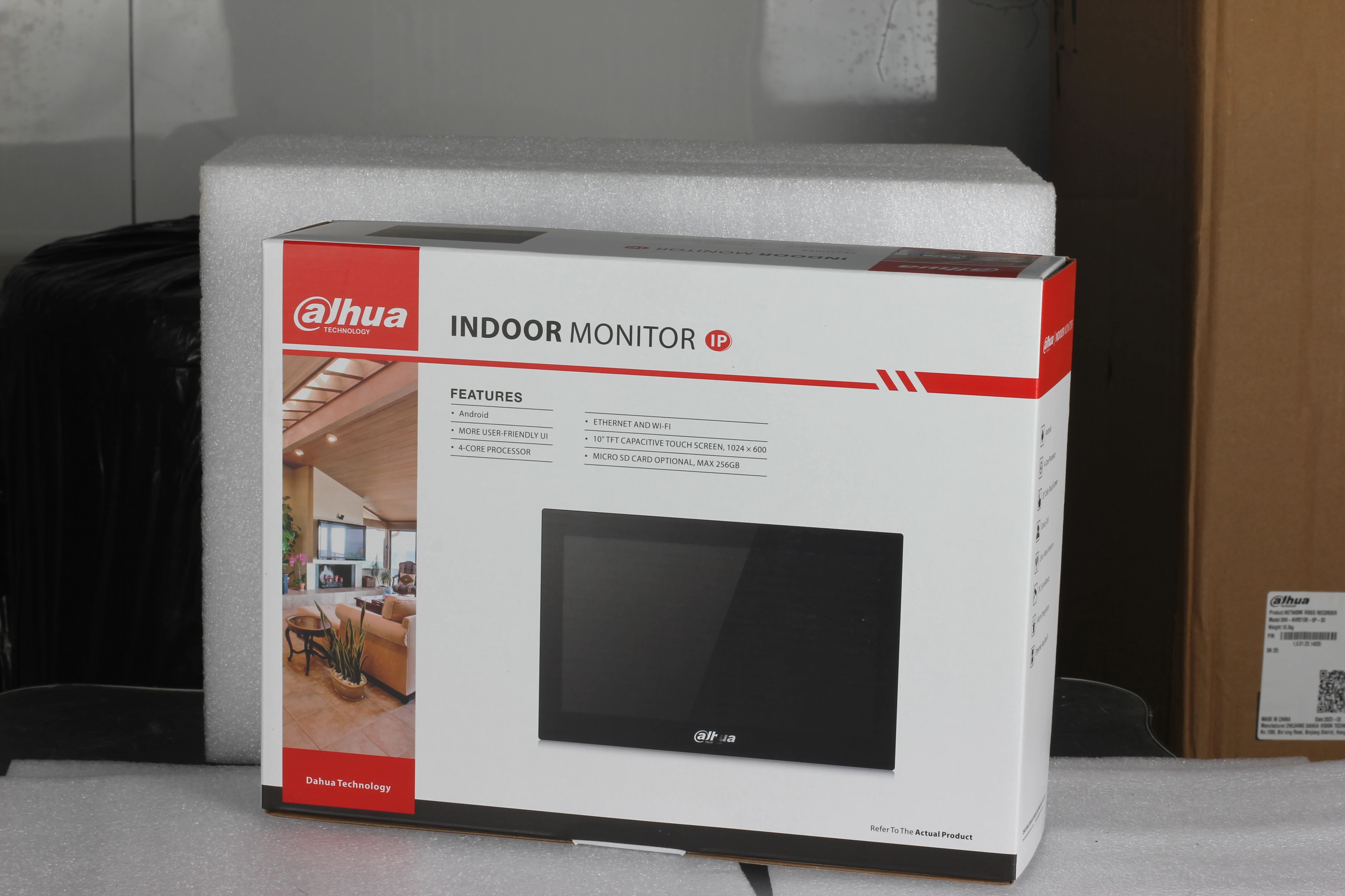 Dahua wi-fi poe kit de vídeo porteiro 10 polegada monitor toque sem fio vídeo porteiro campainha estação VTO2211G-WP VTH5341G-W sistema