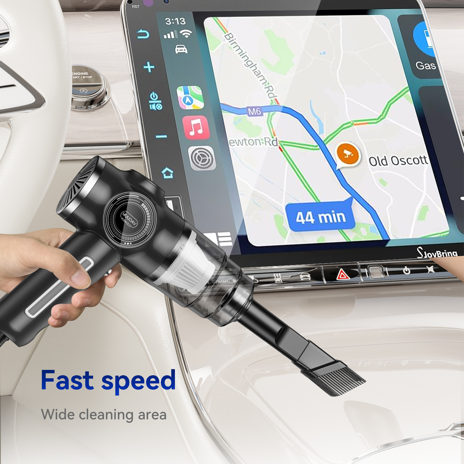 BELIBUY Mini Wireless Car Vacuum Cleaner Powerful Wireless Car Cleaner HandHeld Portable Carpet Vacuum Cleaner Cleaning Machine