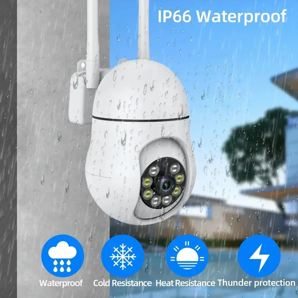 Tuya-cámara Wifi de 5MP para interiores, Monitor de bebé para mascotas PTZ 360, visión nocturna IR, detección Ai, cámaras IP de vigilancia P2P con Tuya Smart Life