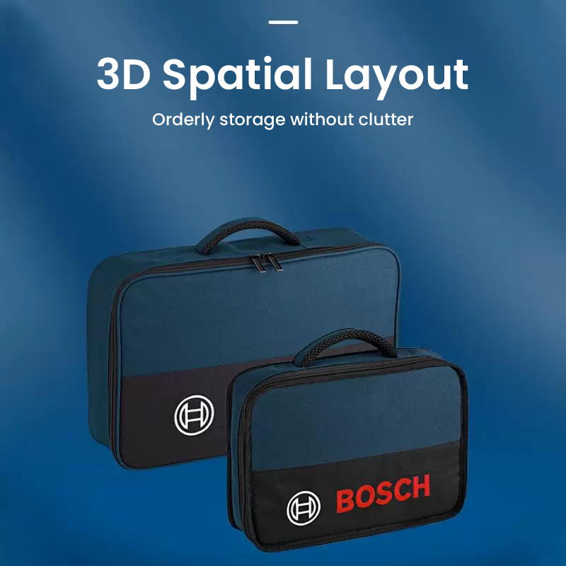 Bosch T-Bag Canvas Tools Bag Wear-Resistant Installation Portable Electrician Special Maintenance Tool Storage Toolkit Bag