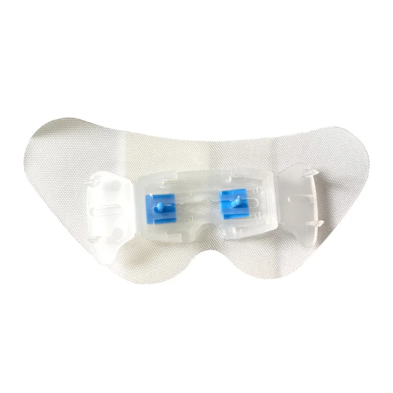 3Pcs Medical Body Surface Catheter Fixation Device Disposable PICC CVC Biliary Drainage Tube Fixing Butterfly Buckle Tape Patch