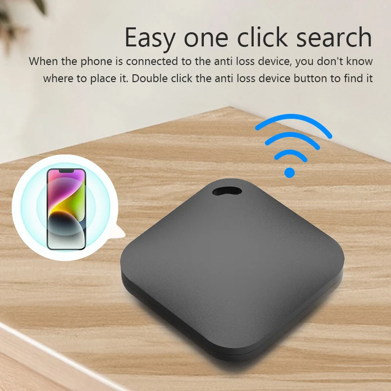 Mini Lokalizator Bluetooth GPS Kompatybilny z Apple Find My, Inteligentny Tag Lokalizacyjny do Kluczy, Dzieci, Zwierząt, Samochodów, Lokalizator Utrat, System IOS