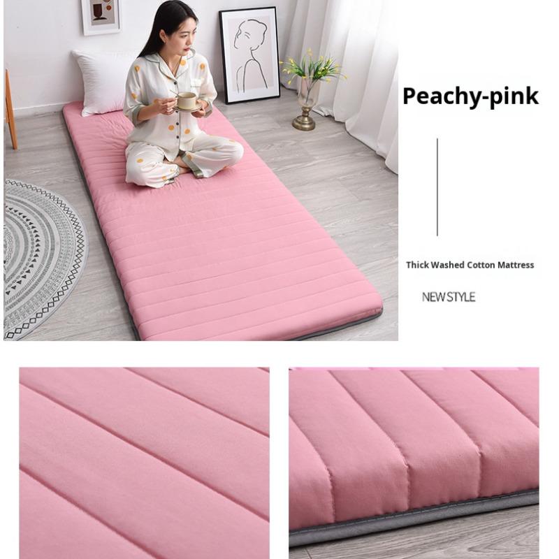 Mattress Non-slip Sleeping Pad Single Mattress Single Dormitory Special Cushion Household Sponge Mat Folding Floor Sleeping Mat