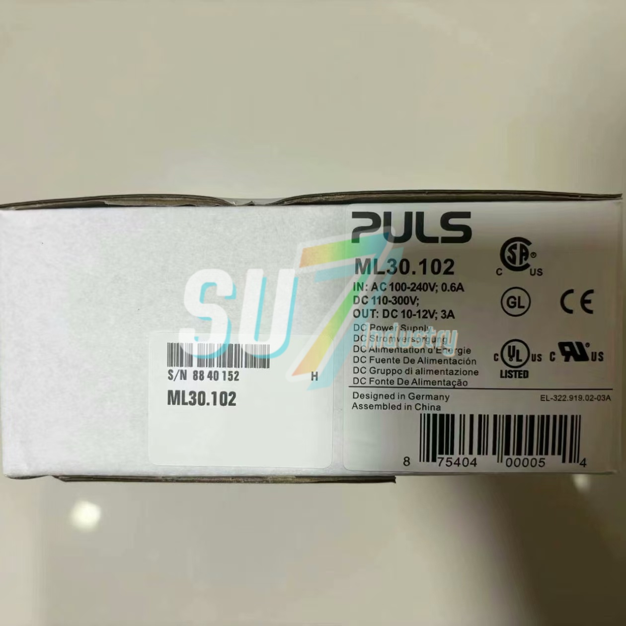 Power Supply   New In box   ML30.101    ML30.102  ML30.106