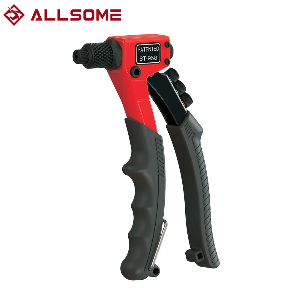 ALLSOcloser-Pistolet à riveter manuel, outil de rivetage ennemi à une main