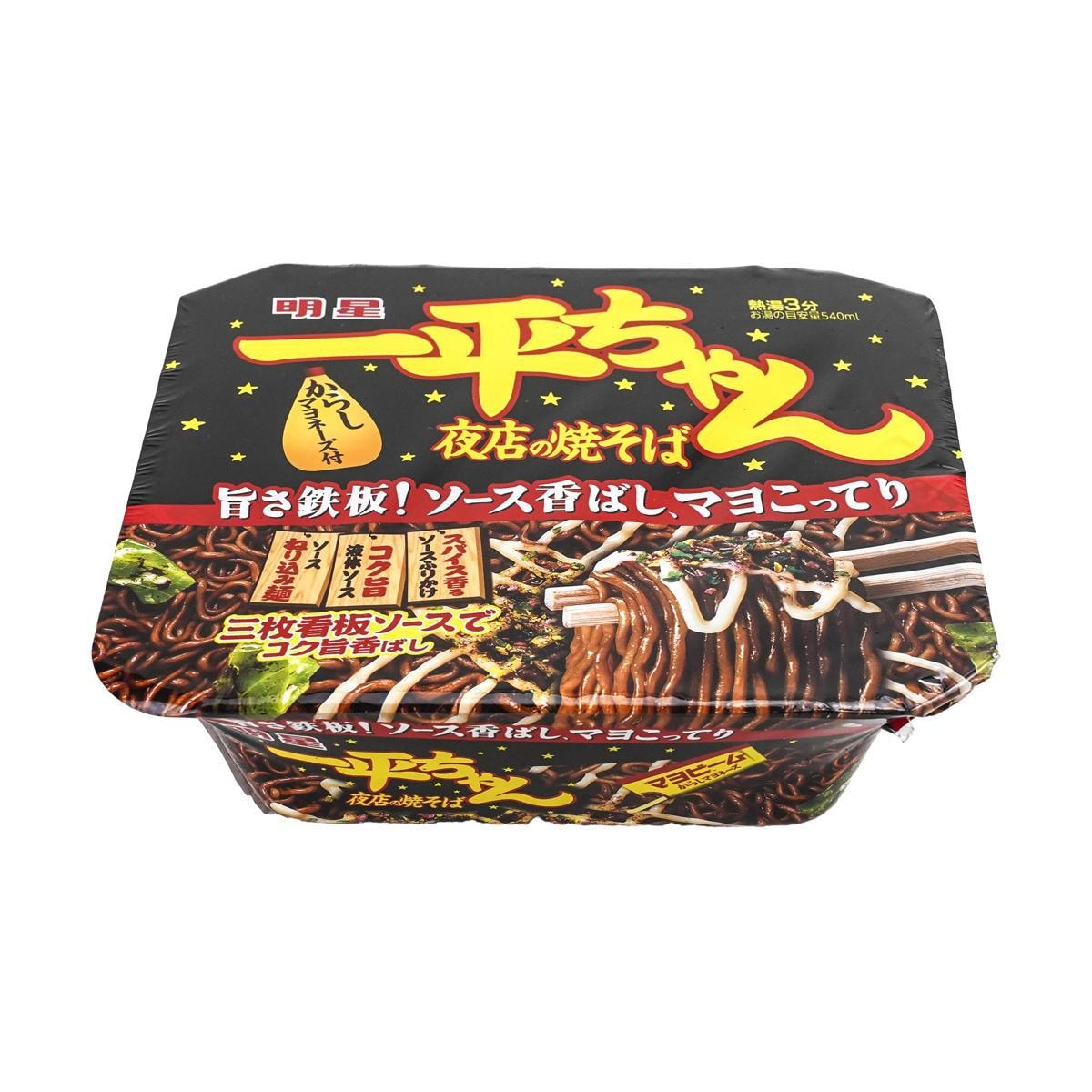 [6 Packs] MYOJO Ace Ramen - Yakisoba Fried Noodles with Mustard Mayonnaise, 4.76oz Each - Authentic Japanese Instant Noodles