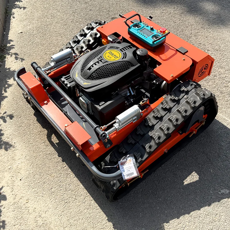 Maßgeschneiderte, verbesserte Version, ferngesteuerter Rasenmäher, kabelloser Rasenmäher, Mini-Roboter