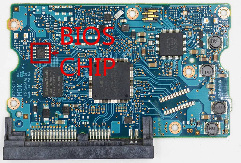 0A90380 日立 HDD PCB / 220 0A90380 01 、 110 0A90380 01 / ステッカー: 9F10781 、 0J24069 、 9F10779