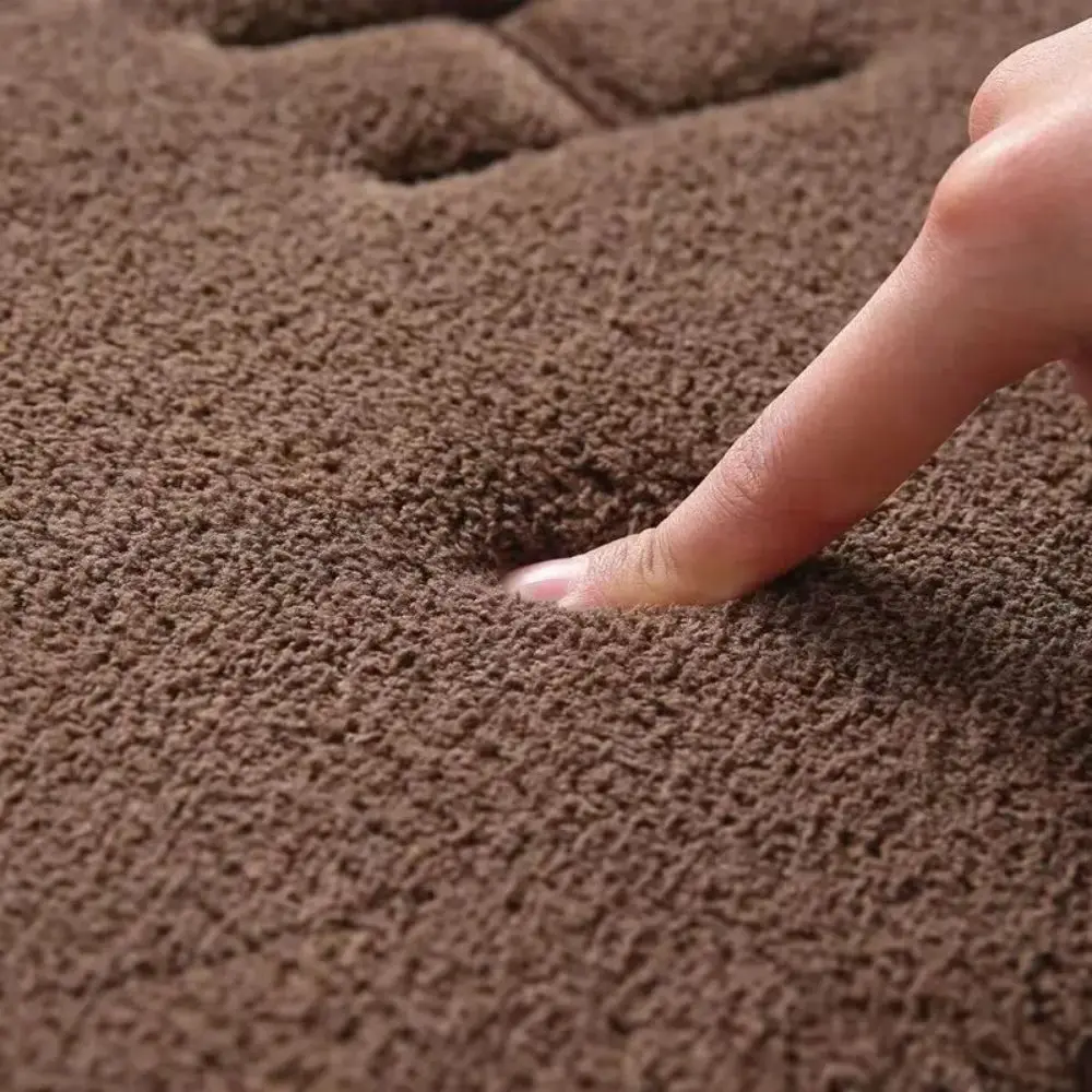 Mata antypoślizgowa Faux Cashmere Memory Foam Carpet Coral Fleece Super chłonna mata podłogowa Kuchnia Salon Łazienka