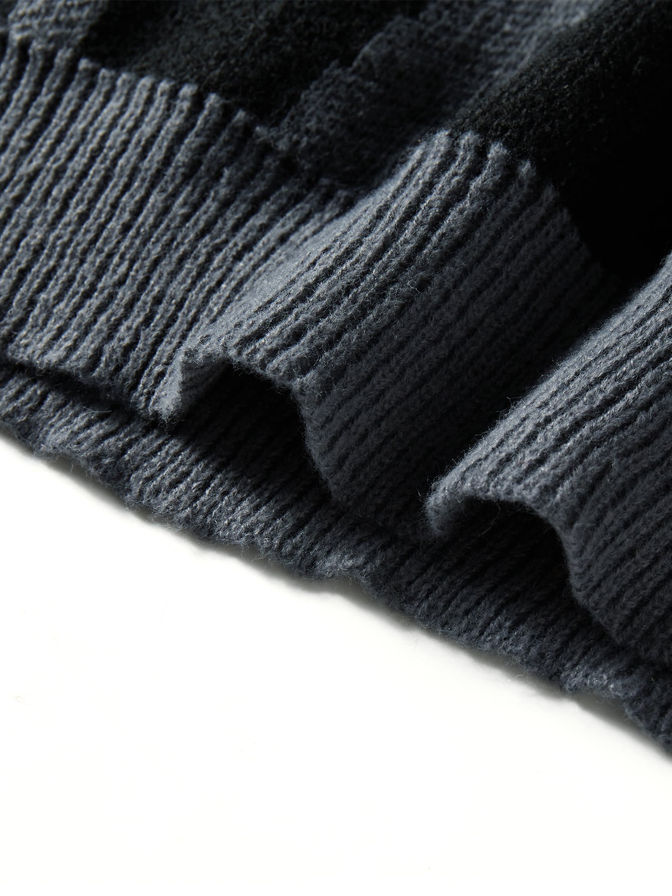 Neue beliebte Herbst Winter unregelmäßige Jacquard Muster Pullover Pullover lässig Rundhals ausschnitt Kontrast farbe gestrickt Herren Pullover