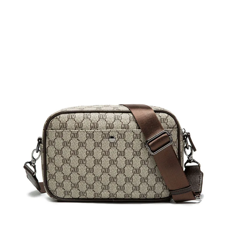 2024 กระเป๋าสะพายแฟชั่นสําหรับชายหนุ่ม Papular PU หนังกันน้ํา Crossbody กระเป๋าธุรกิจ Casual กระเป๋าขายส่ง