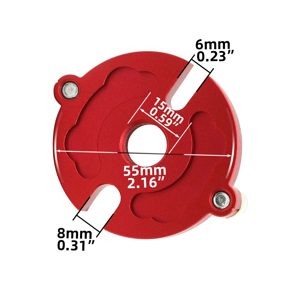 Woodworking Self-Centering Dowel Jig Kit W/ 3-10mm Steel Bushing - Aluminum Vertical Hole Jig Wood Splicing Drill Guide Locator