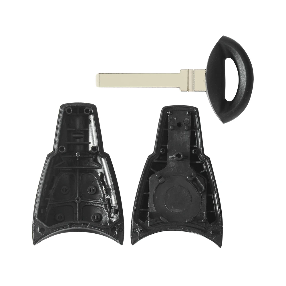KEYYOU Smart Key Shell Case For SAAB 93 95 9-3 9-5 WF 4 Button Keyless Entry 4 Buttons