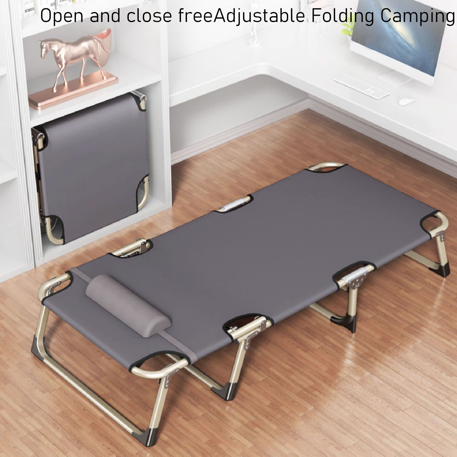 Lit de tente léger en alliage, imperméable, réglable, confortable, pliable, lits de Camping pour plages