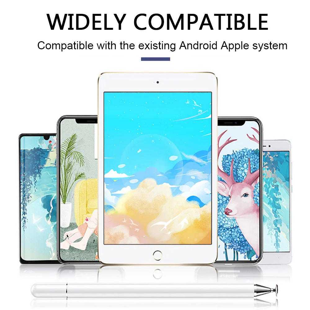 Rysik 3 w 1 do tabletu iOS Android Touch Pen Rysunek Ołówek pojemnościowy do iPada Samsung Xiaomi Tablet Smart phone