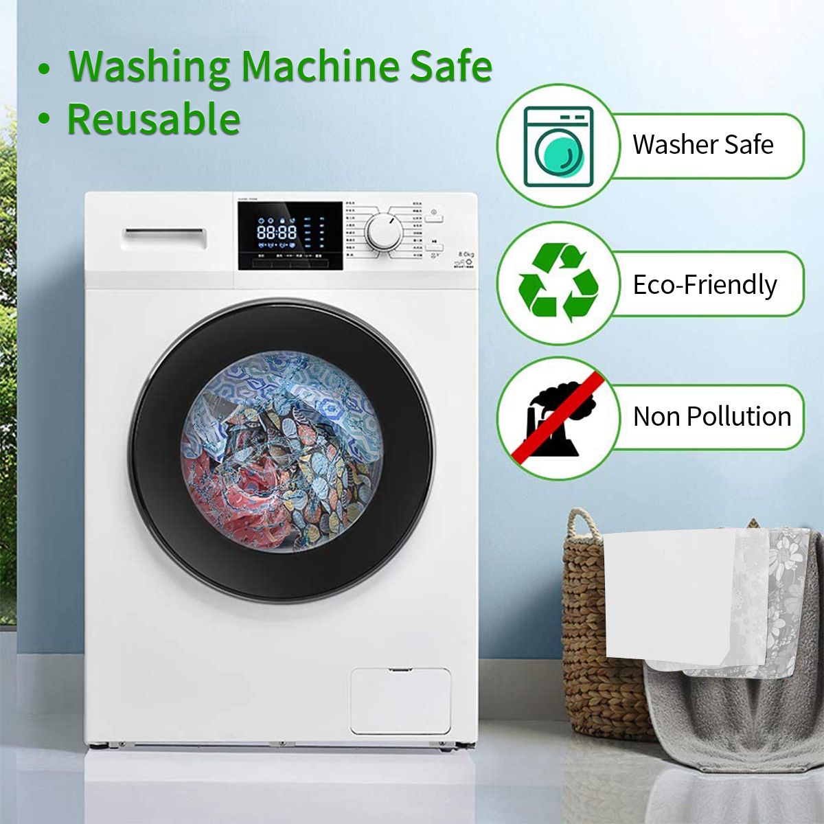 Reusable DIY Your Picture Shopping Bag for Groceries Foldable Customized Customization Grocery Bags Washable Large Tote Bags