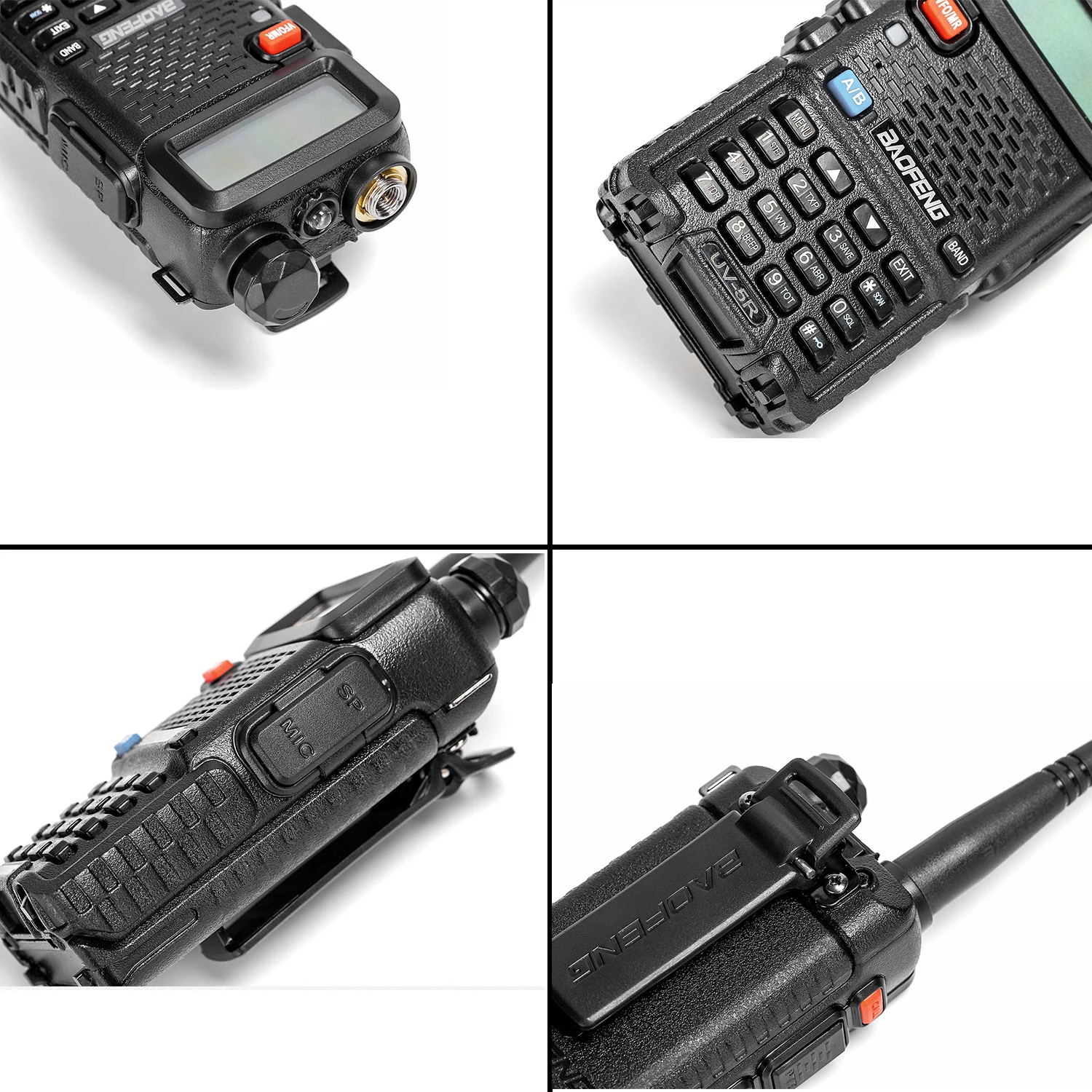 Baofeng uv 5r walkie talkie 1 pcs radio comunicador Dual band long range Two way Portable FM Amateur radio stations Transceiver