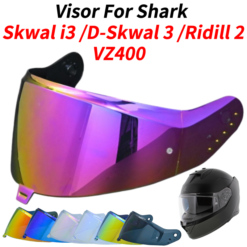 Козырек для шлема Shark Skwal i3 D-Skwal 3 Ridill 2, сменные козырьки для линз, аксессуары для лобового стекла Capacete D Skwal 3 VZ400