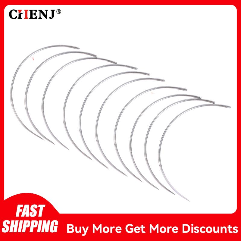 10 stücke/Packungen langlebiges Metall 1/2 Ecke medizinische Nadel Naht chirurgisches Werkzeug Doppel lid medizinische Wissenschaft