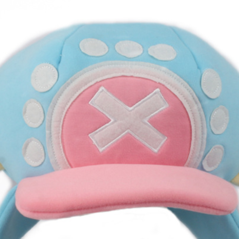 Anime Tony Tony Chopper Plüsch Hut Kawaii Netter Junge Mädchen Cosplay Blau Rosa Weiche Warme Mütze Cartoon Chopper Zubehör Requisiten