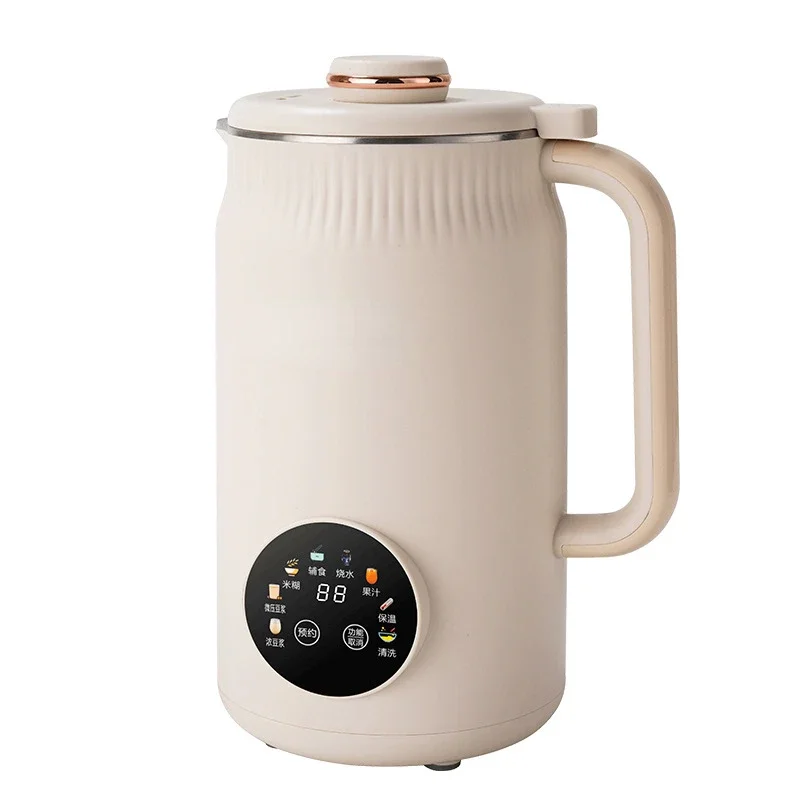 1.2L Touch Control ไฟฟ้านมถั่วเหลืองเครื่องอัจฉริยะเครื่องปั่นอาหารคั้นน้ําผลไม้น้ําต้มกาต้มน้ําอาหาร Wall Breaking Machine