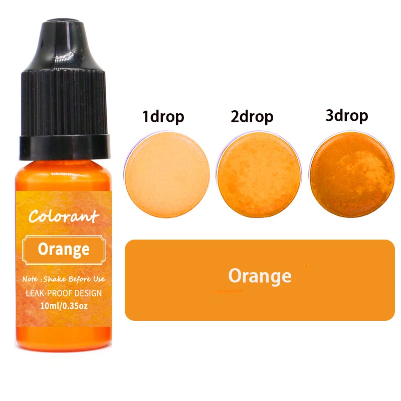 20 Colors Candle Dyes Pigment Aromatherapy Liquid Colorant Pigment DIY Candle Mold Soap Coloring Handmade Crafts Resin Pigment