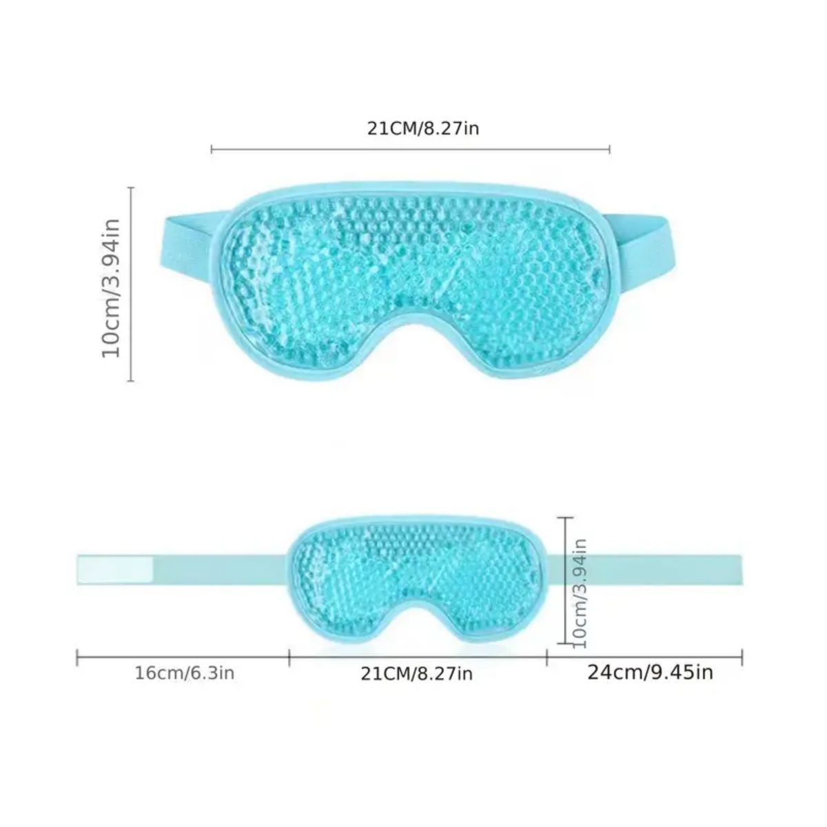 Novo gel máscara de olho compressa quente e fria compressa de gelo compressa quente compressa fria resfriamento beleza máscara de olho saco de gelo de pelúcia dormir co