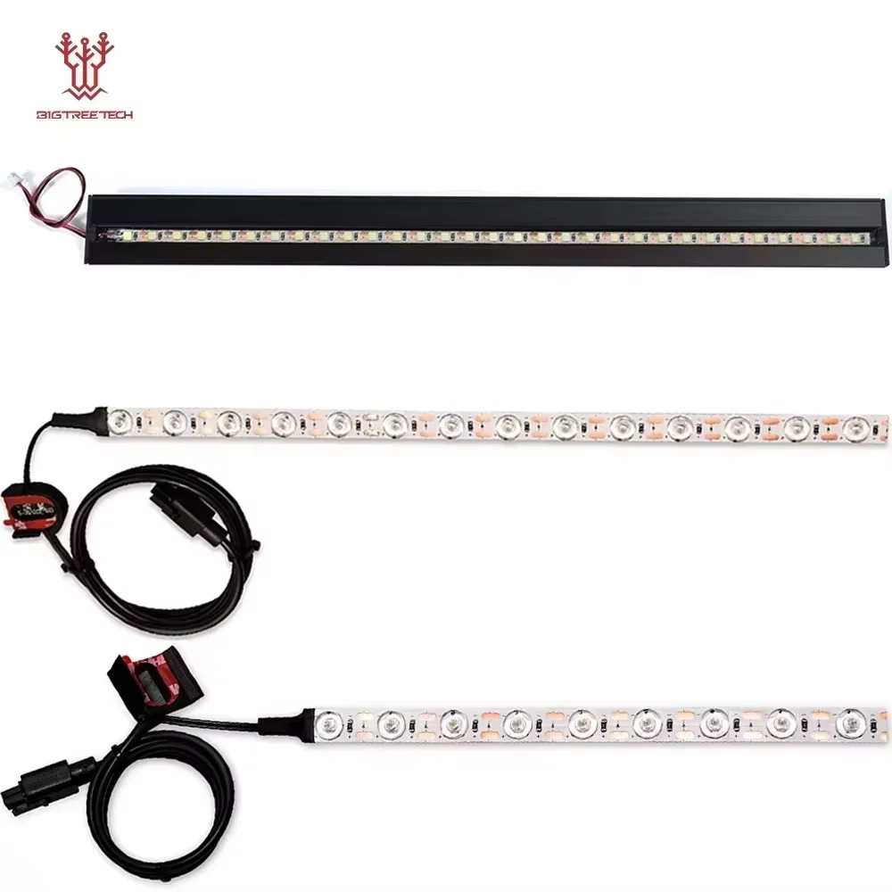 BIGTREETECH Panda Lux LED-lichtbalkkit Magnetische installatie Aluminium schil en strip LED-strip voor Bambu Lab P1 X1 A1