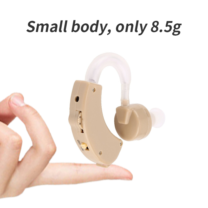 BTE Hearing Aid Ear for Deafness Sound Amplifier Adjustable Hearing Aids Portable Super Ear Hearing Amplifier for the Elderly