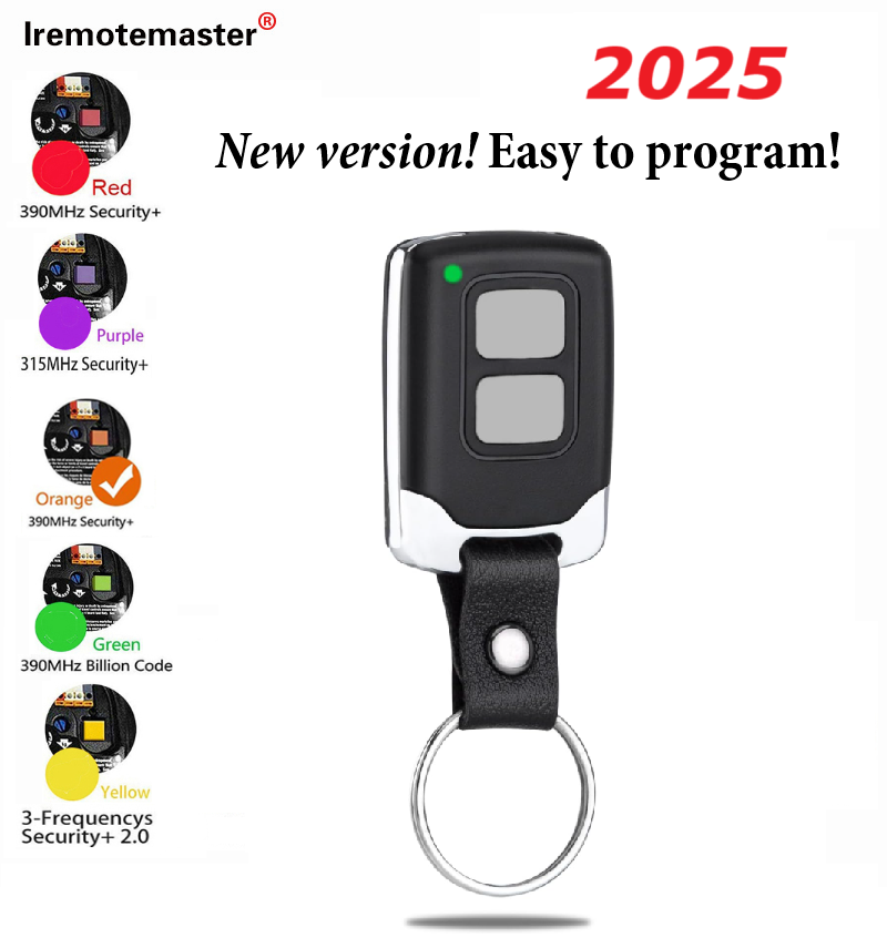 2025 NUEVO reemplazo para Liftmaster 893MAX Sears Craftsman 890max 371LM 891LM Abridor de puerta de garaje Control remoto hasta 6 puertas