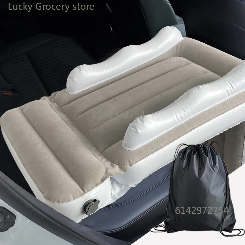Infant Aufblasbare Matratze Kinder Auto Hinten Auto Matte Faltbare Flugzeug Matratze Outdoor Reise Verdickte Beflockung Luft Matratze