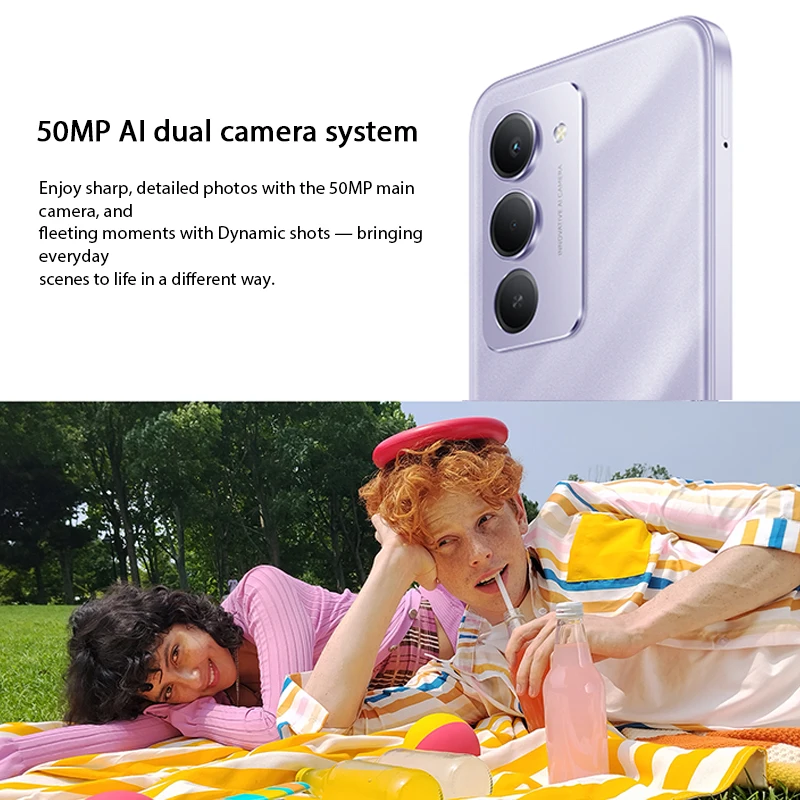 【Brand+】Redmi 15 Global Version Smartphone 6.9" 50MP 7000mAh battery 33W fast charging IP64 Snapdragon® 685 Mobile Platform