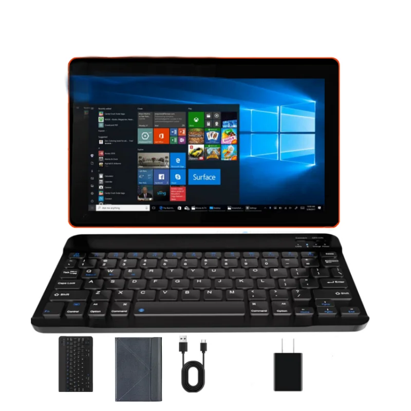 10.6 POLEGADAS 2GB DDR + 32GB C24 WINDOWS 10 Tablet PC Câmera Dupla Quad Core 1366*768 Tela IPS WIFI