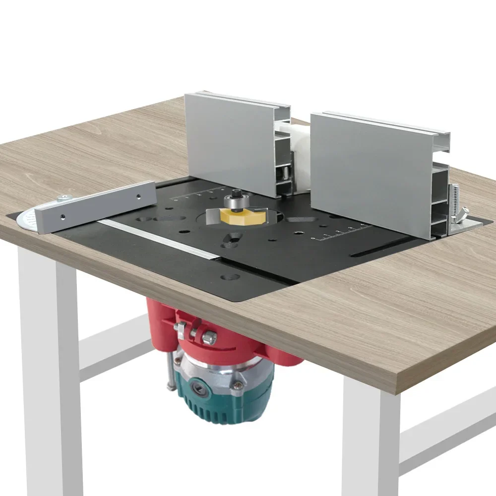 Sistema de elevación de mesa de enrutador - Elevador de enrutador de precisión - Inserto de placa de enrutador - para configuraciones rápidas, precisas, confiables y repetibles