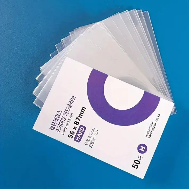 Película protectora para tarjetas, tarjetero transparente, carpeta de álbum CPP adecuada para almacenamiento de cámara, protección de álbum
