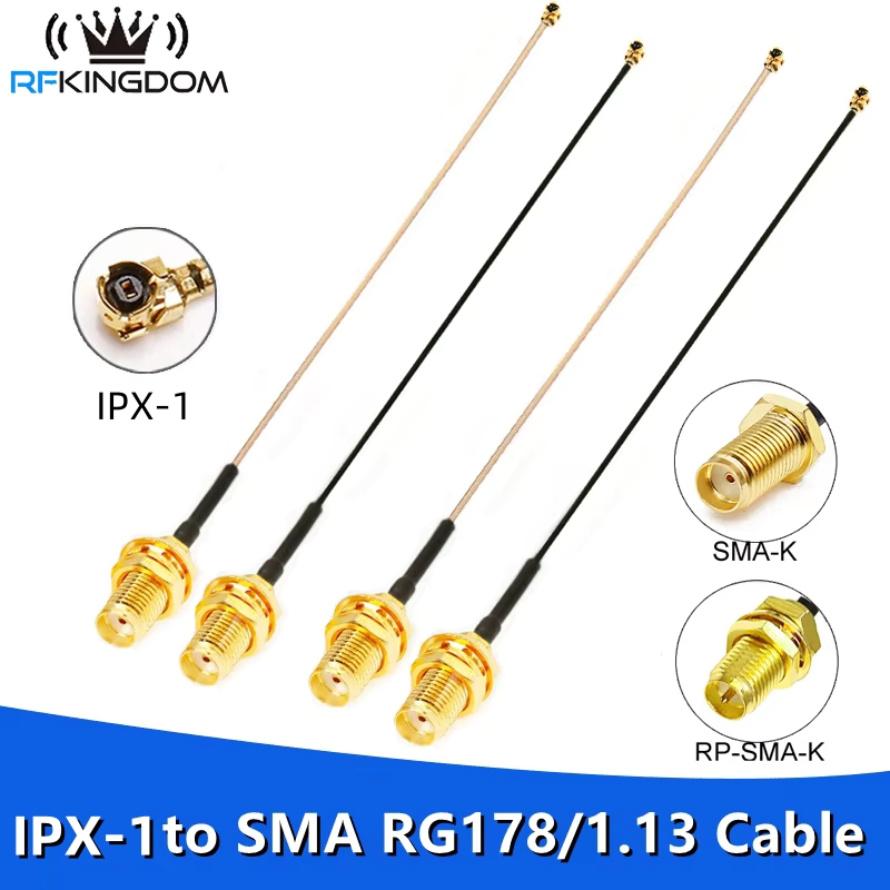 Перемычка с косичкой SMA к IPX-1 RP SMA «мама» к U.fl IPX RG178 1,13 Кабельные розетки Разъемы Адаптер для Wi-Fi Маршрутизатор GPS AP