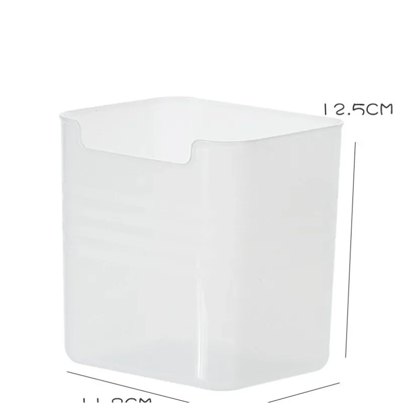 Große Kapazität Kunststoff Stift Halter Desktop Lagerung Schreibtisch Veranstalter Bleistift Display Tasse Einfache Schreibwaren Box Büro Zubehör