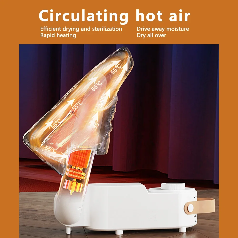 Elektrische schoenendroger Laarsverwarmer Schoen UV Voetlaarzendroger Elimineer geur Sneldrogende laarsverwarmer Deodorant Deodorant Sokkendroger