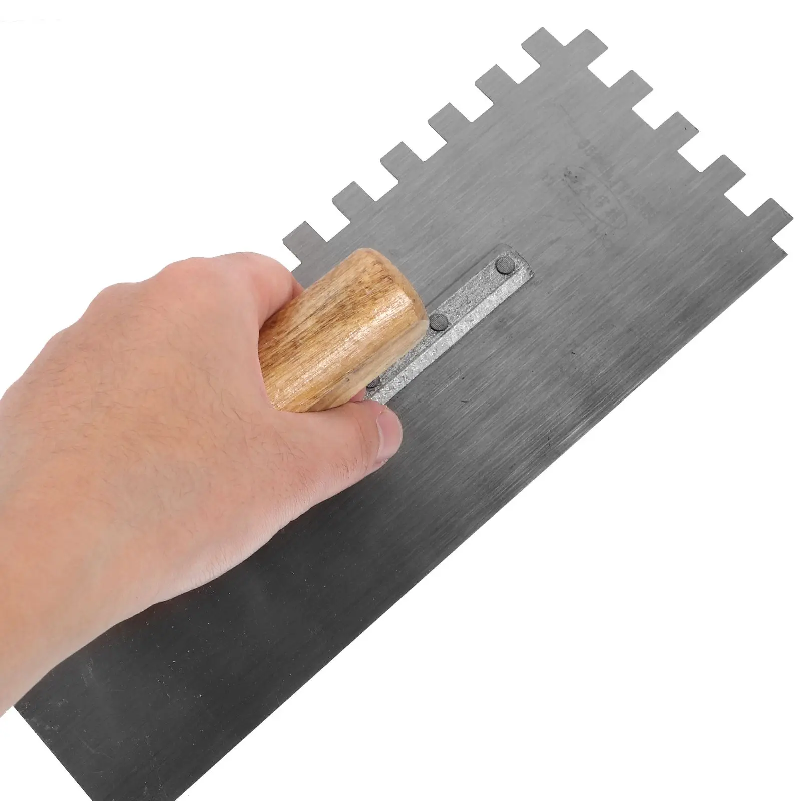 Strumenti per cazzuola per cartongesso in metallo resistente, pavimenti in cemento, acciaio inossidabile, piastrelle per muratura in legno, muratura in mattoni piatti