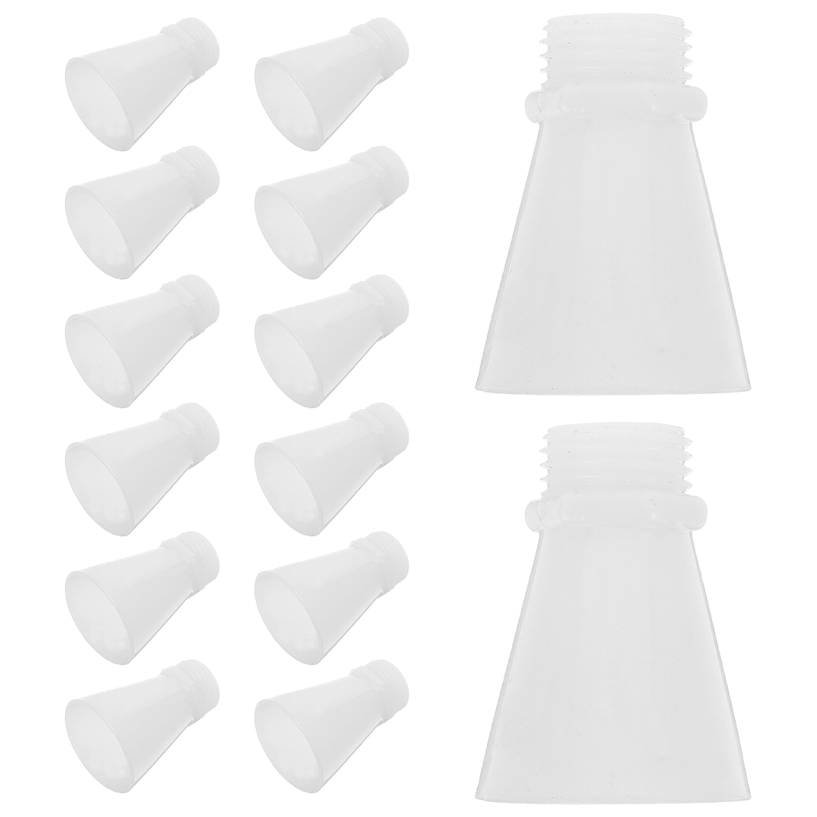 50-teiliges Zubehör für Feuerlöscher, Schlauchdüse, breite Öffnung, abnehmbare Ersatzdüsen, Flamme