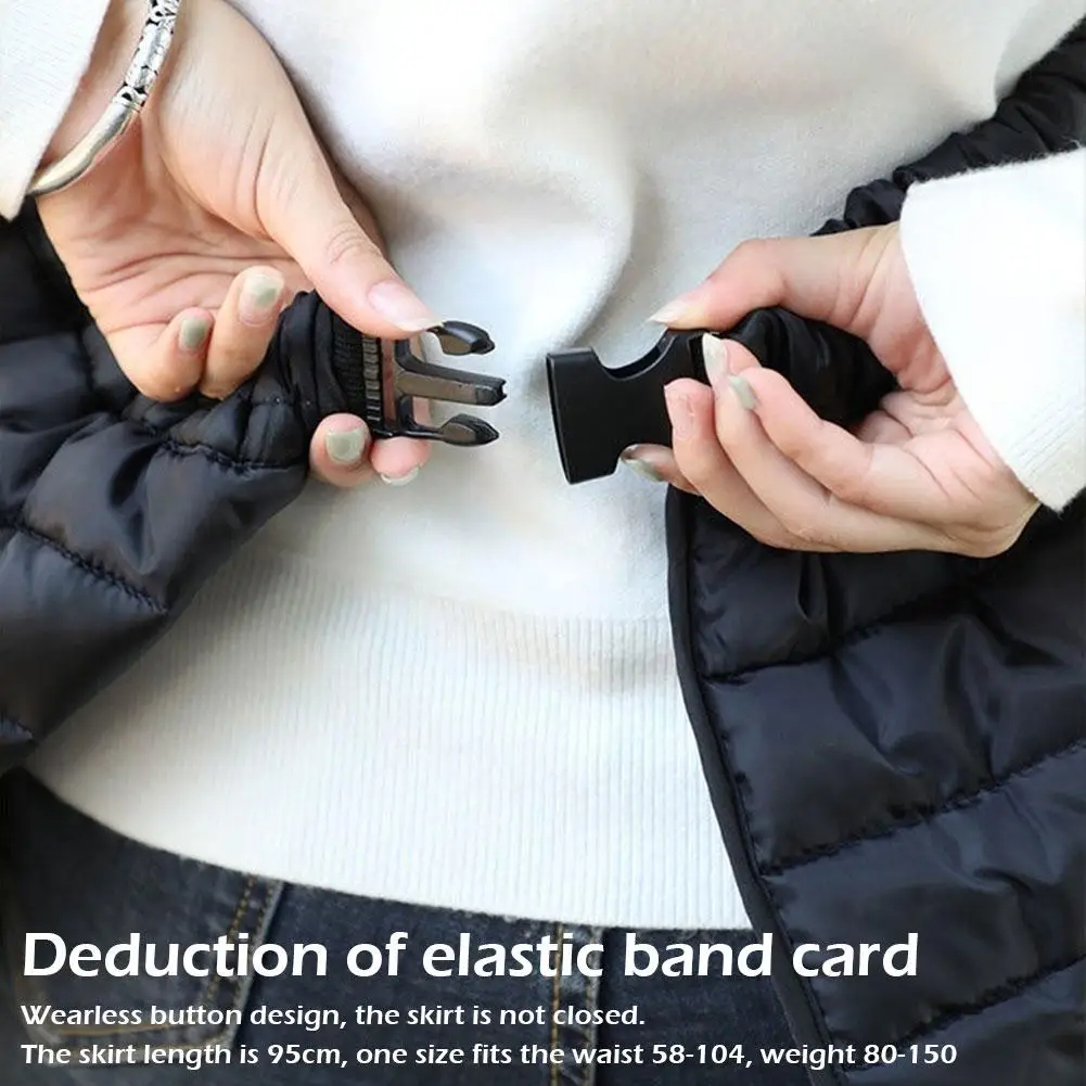 Leg Apron Thermal Blanket Scooters Leg Warmers Winter Cover Knee Pads Plush Thicken Waterproof Windshield  Prevent Cold Quilt