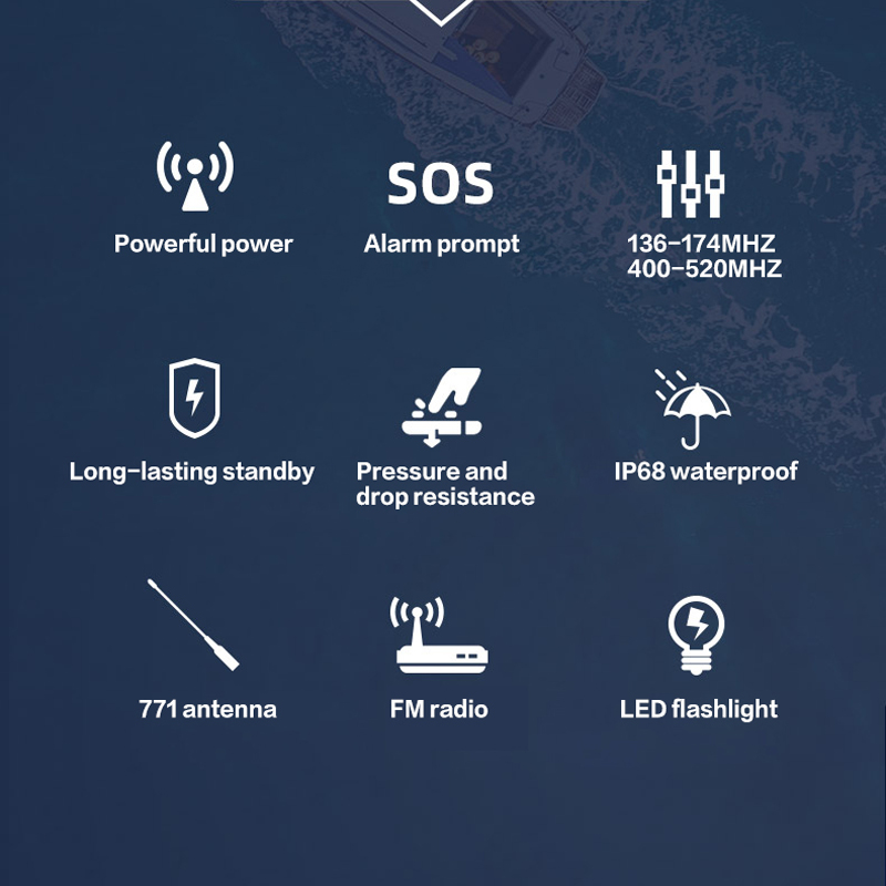 Baofeng UV98 Pro Walkie Talkie Professionele UV98 V2 Plus 10W Krachtige Waterdichte Vhf Uhf Dual Band Twee Manier Radio