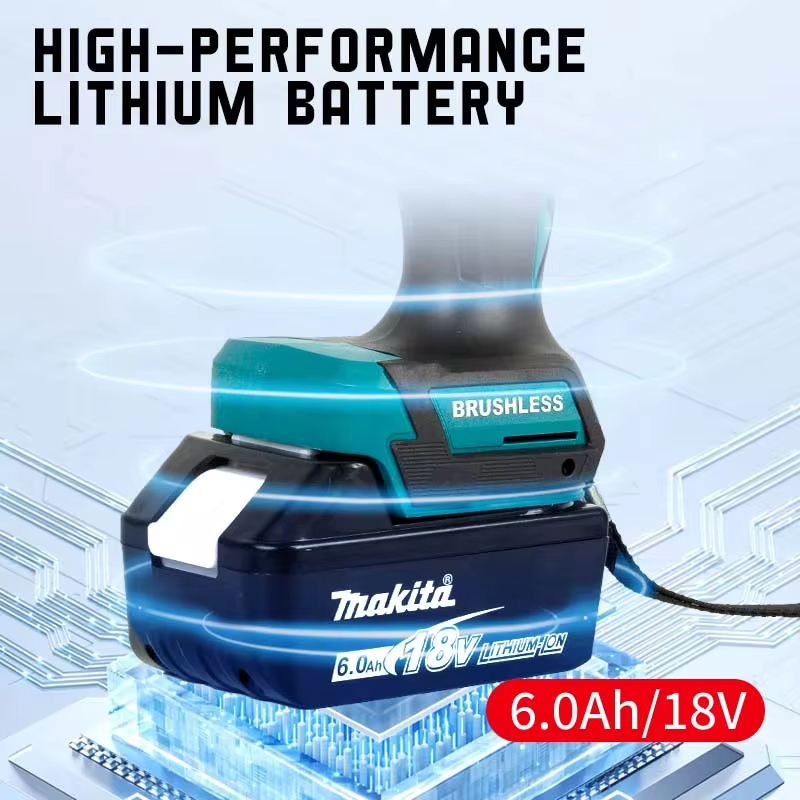 New Makita DTD173 Brushless Cordless 18V Lithium Battery Impact Screwdriver Speed 3600RPM Home Electric Drill Power Tools